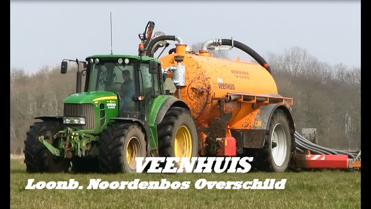 Bemesten met VEENHUIS  Loonb. Noordenbos Overschild.