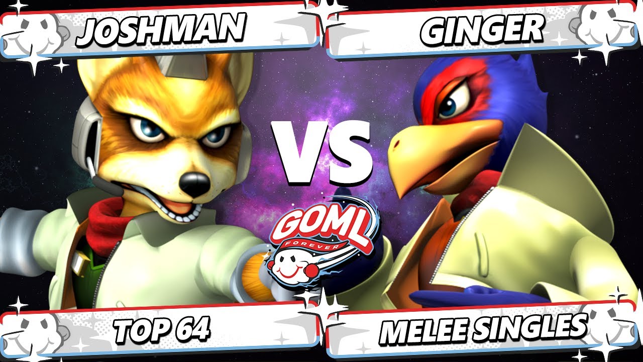 GOML 2025 - Joshman (Fox) Vs. Ginger (Falco) Smash Melee - SSBM