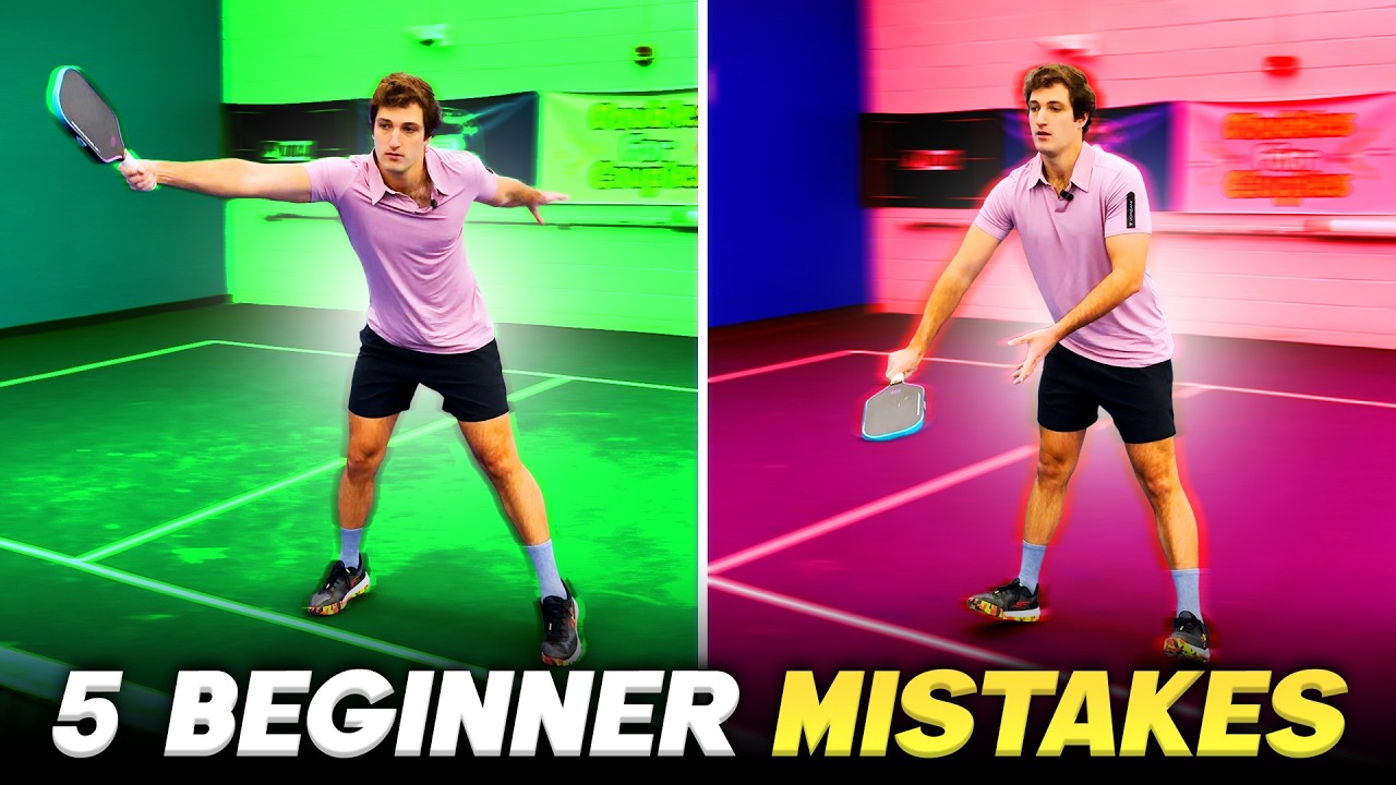 5 Pickleball Beginner Mistakes to Avoid