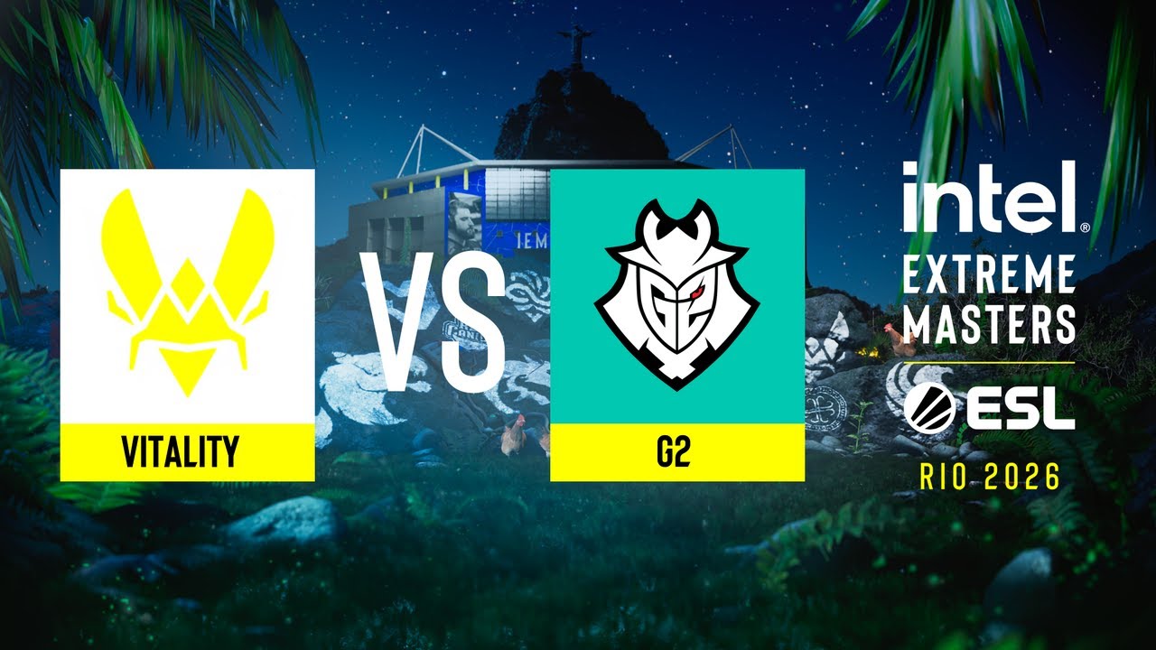 Vitality vs. G2 - IEM Rio 2026 - Group A