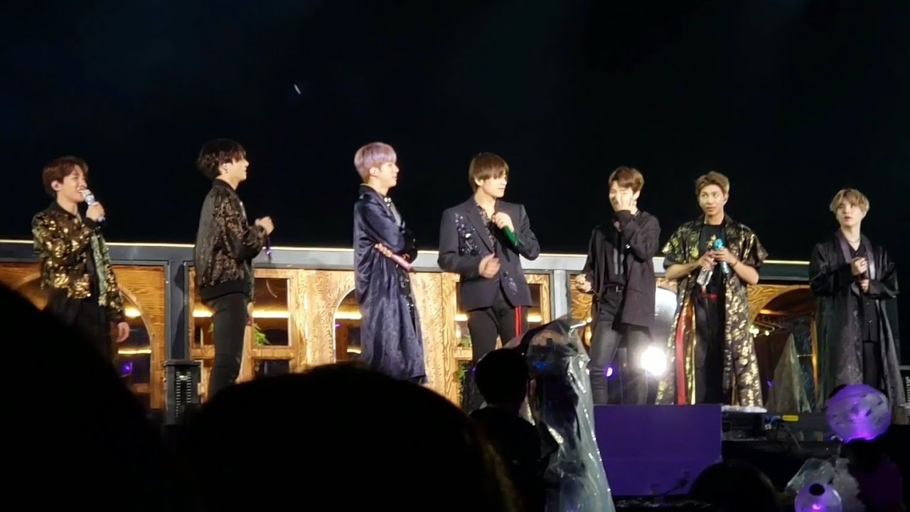190615 Ment- Ddaeng Outfits @ BTS 방탄소년단 5th Muster Fanmeeting Magic Shop Busan 매직샵 부산 Concert Fancam