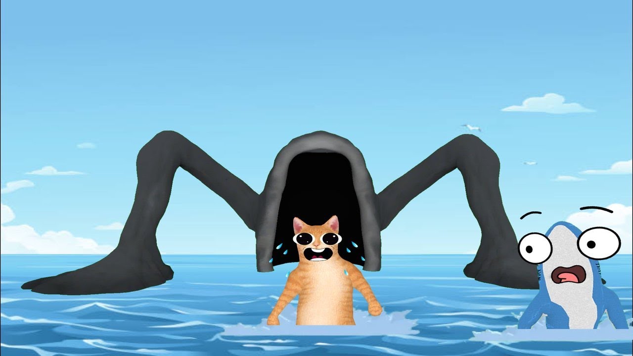 MOTANILA SI DRACULASS MERG LA OCEAN DAR SE INTALNESC CU SEA EATER!!!