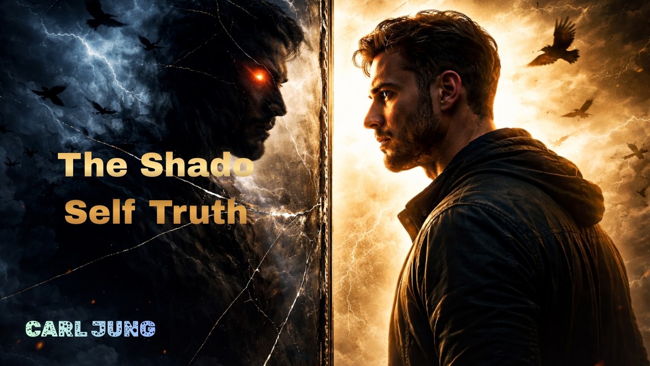 The Shadow Self Truth – Carl Jung Motivational Video @livingjung.