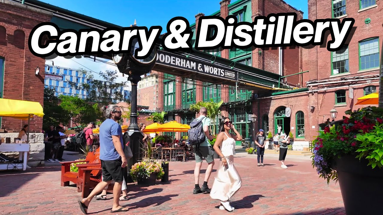Toronto’s East Downtown Gems? Canary & Distillery District Walk (Aug 2025)