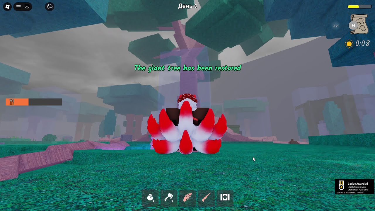 Roblox 99 ночей в лесу, новое обновление мини биом (биом феи)