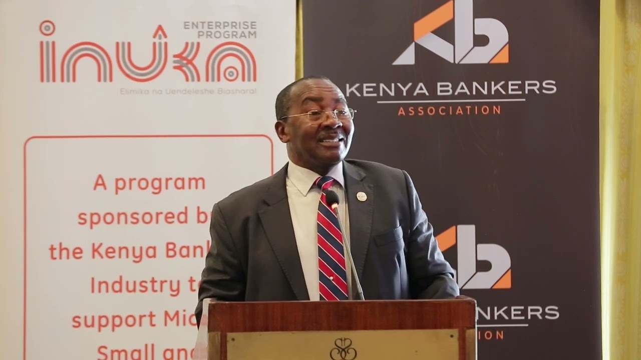 Remarks by MSEA Chairman Mr. James Mureu during the Inuka MSME Accelerator Program Graduation.