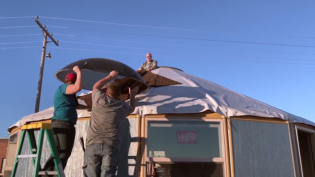 Freedom Yurt-Cabins - Time Lapse Assembly Video