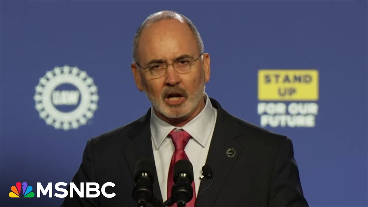 UAW: 'Biden bet on the American worker, while Trump blamed the American worker'