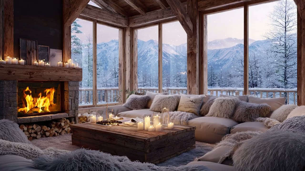 Where Winter Slows and the Room Feels Softer ✨🎧 Sound Resting Calmly in the Background