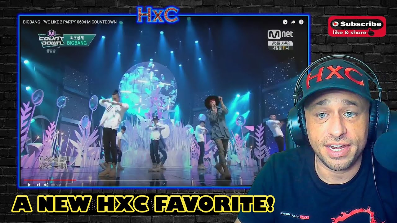 BIGBANG - 'WE LIKE 2 PARTY' 0604 M COUNTDOWN REACTION!