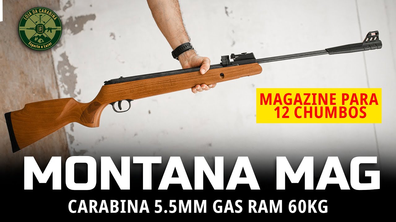 Carabina Montana MAG 5.5mm Gas Ram 60Kg da TAG Tactical
