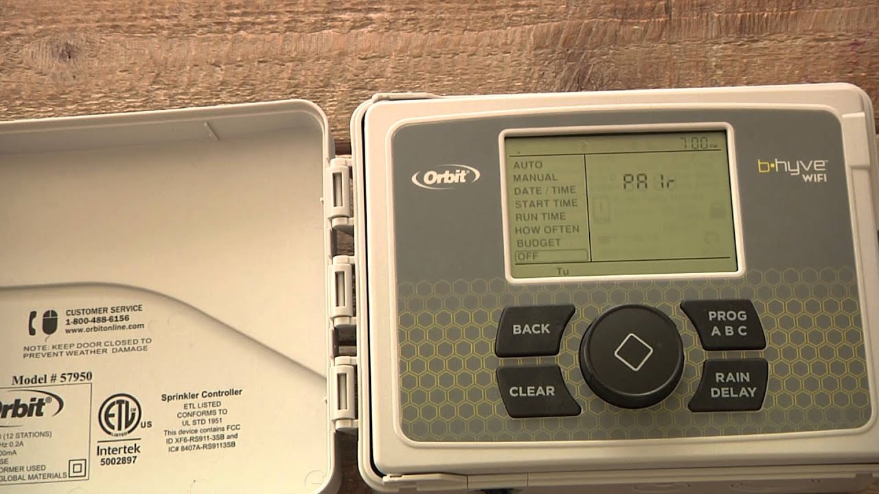 Pairing the Orbit B-Hyve Wifi Timer