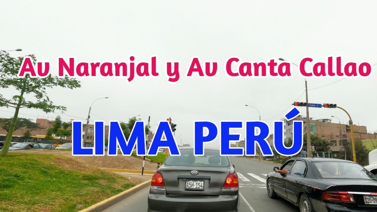 LIMA PERÚ:UN RECORRIDO POR AV NARANJAL Y AV CANTA CALLAO: DÍA 29 DE AGOSTO DE 2021