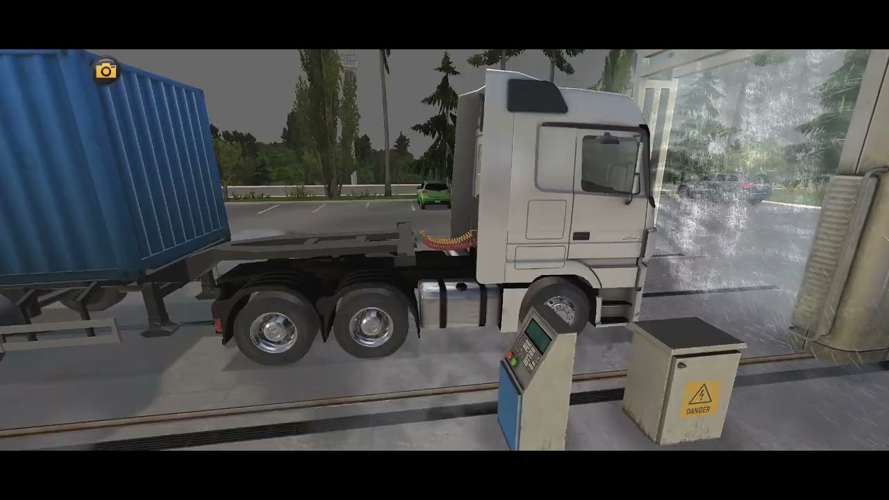 Truck driving  gaming 
