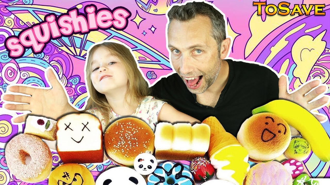 DESTRESSANT et AMUSANT : Plus de 30 mini Squishy venus d'Asie grâce à TOSAVE COM !!!