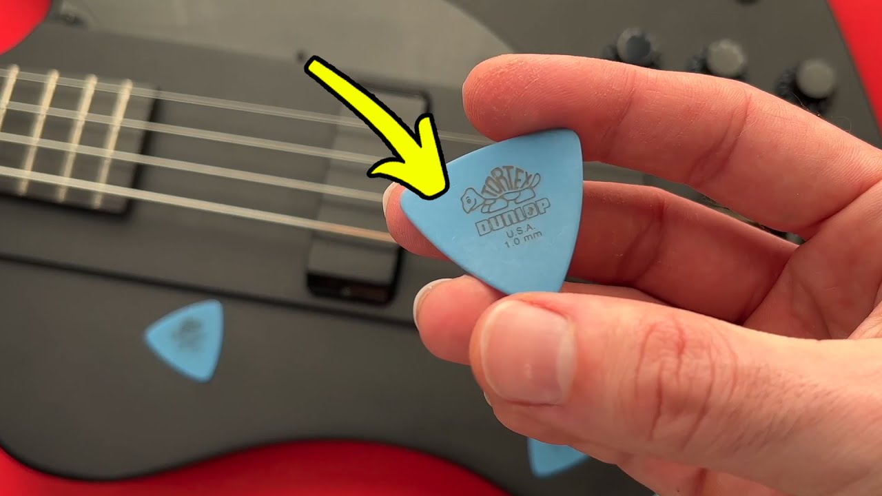 Quick Review: Dunlop Tortex Standard 1.0mm Blue Guitar Bass Pick