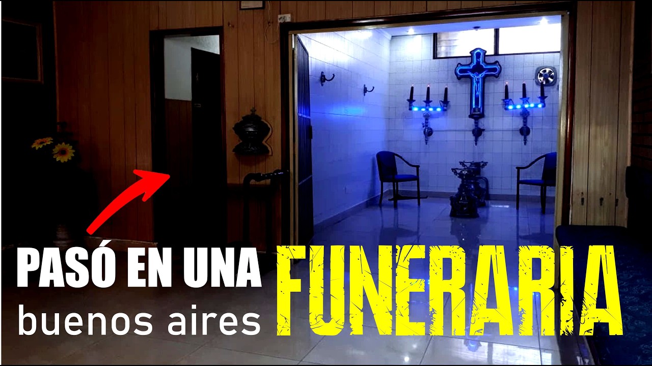 🔥 IMPRESIONANTE !  PASO EN UNA CASA FUNERARIA DE CAPITAL FEDERAL - LA CAMARA LO CAPTO  - nervustrack