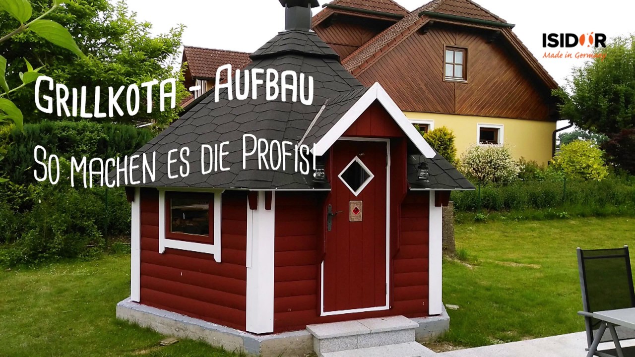 Aufbau der Grillkota von ISIDOR