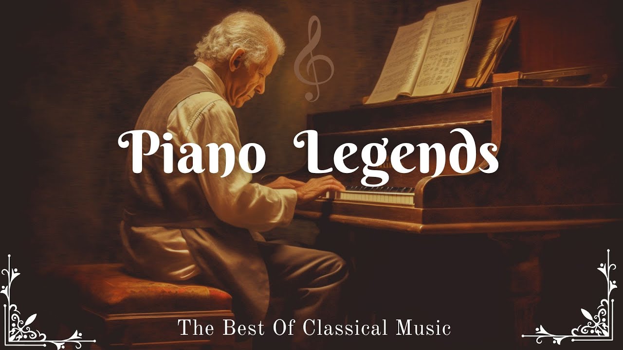 Piano Legends - 20 Timeless Classical Music : Mozart, Chopin, Debussy, Beethoven, Bach