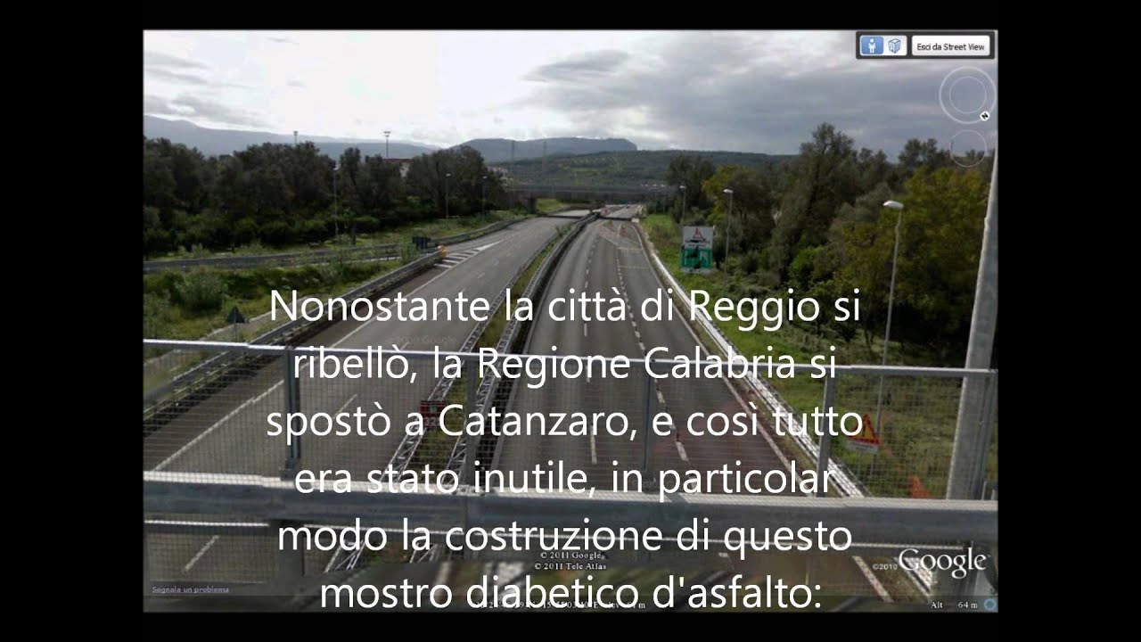 Autostrada Salerno Reggio Calabria, uno scandalo capolavoro dell'ingegneria.