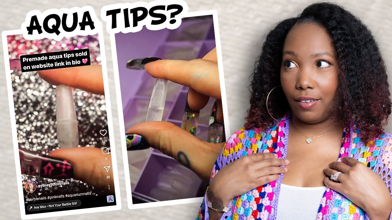 Aquarium Nail Tips???  OMG... I Have to Try These!!