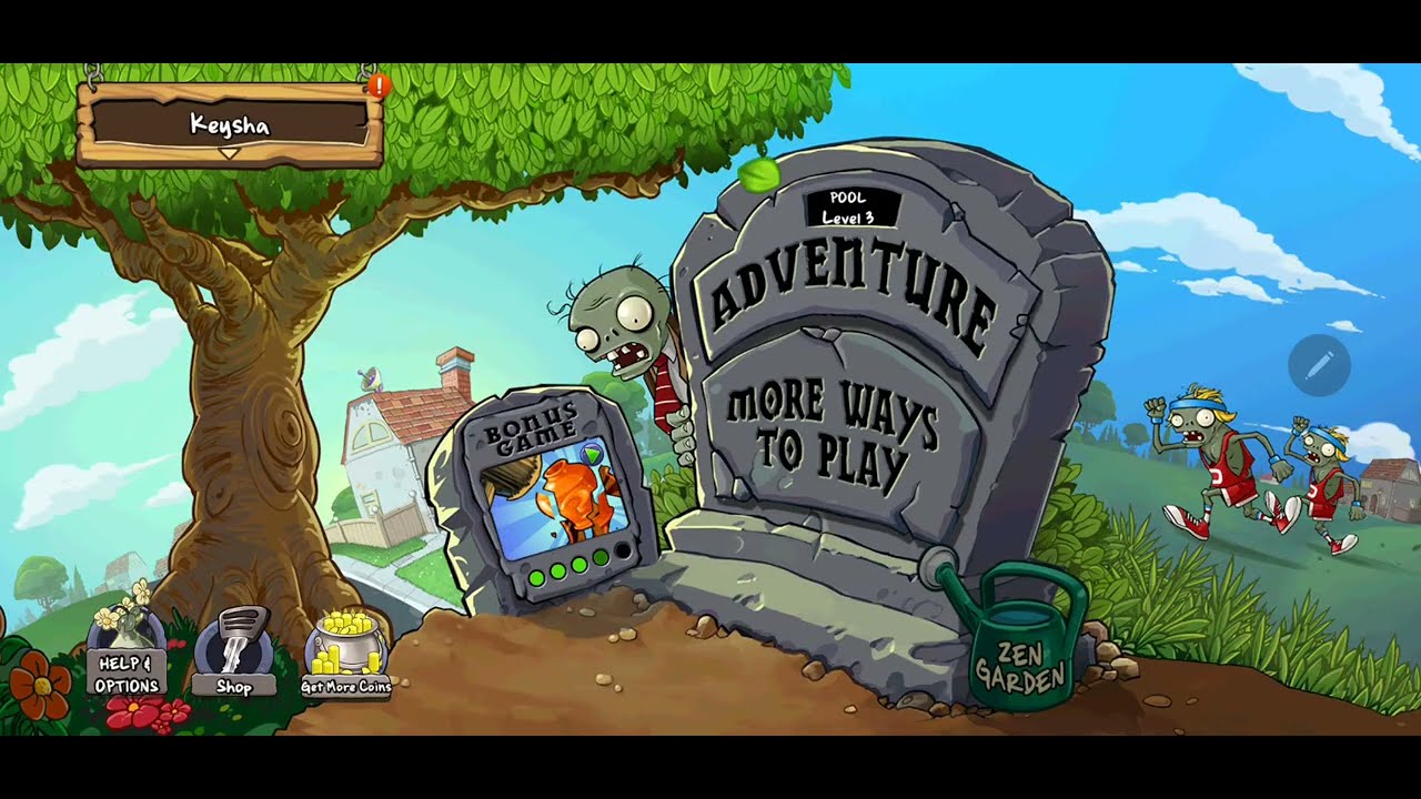 CLASH OF CLANS AND ZOMBIE VS PLANTS 