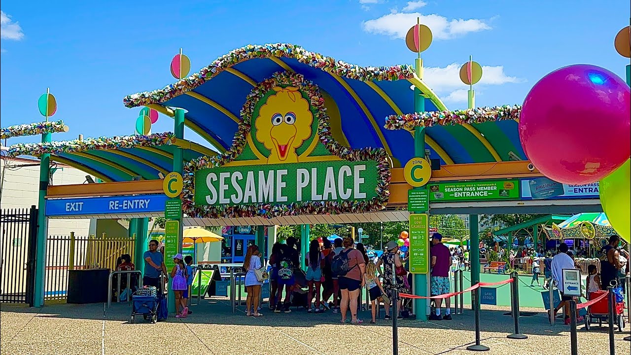 Sesame Place Philadelphia 2025 Complete Walkthrough in 4K - Langhorne, PA