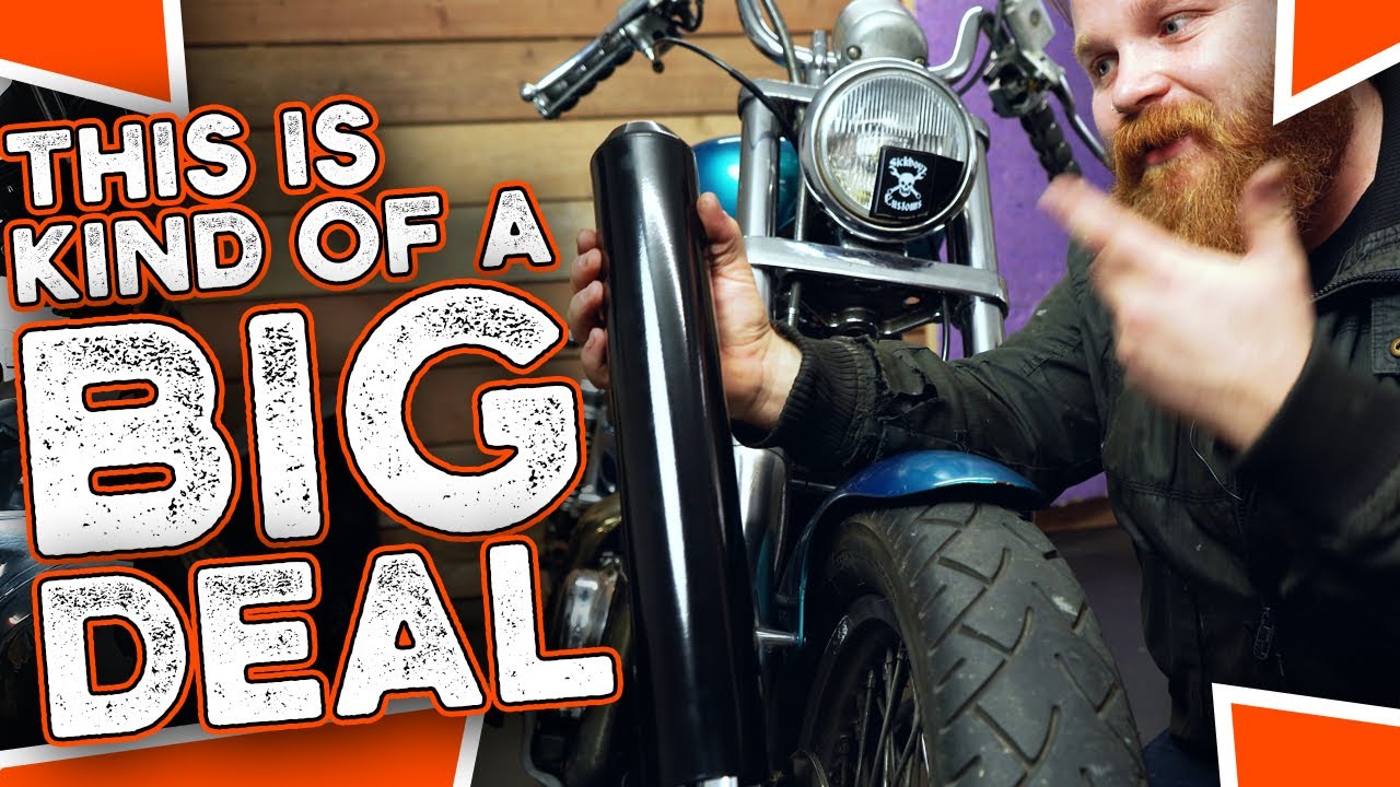 Unboxing The MISSING Piece of the Front End Fork Puzzle - Suzuki Intruder VS1400