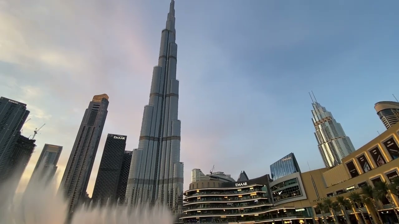 The Dubai Fountain at Dubai Mall - 2026
