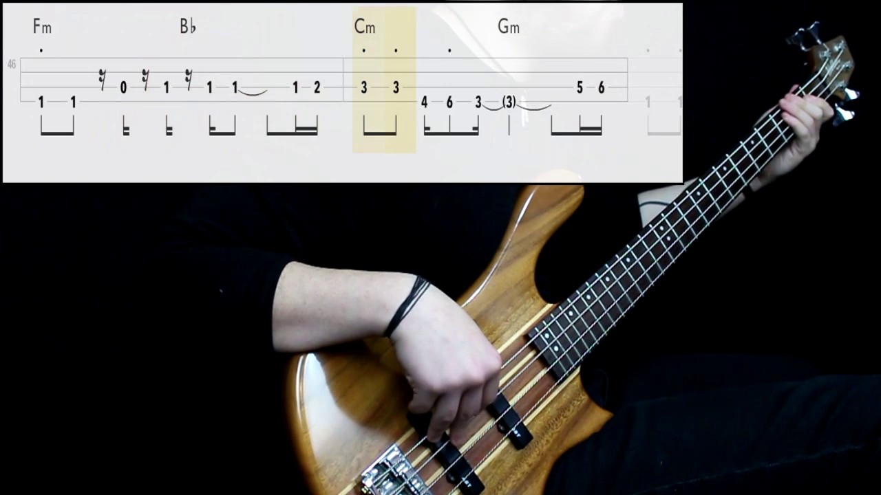 No Doubt - Don't Speak (Bass Cover) (Play Along Tabs In Video)