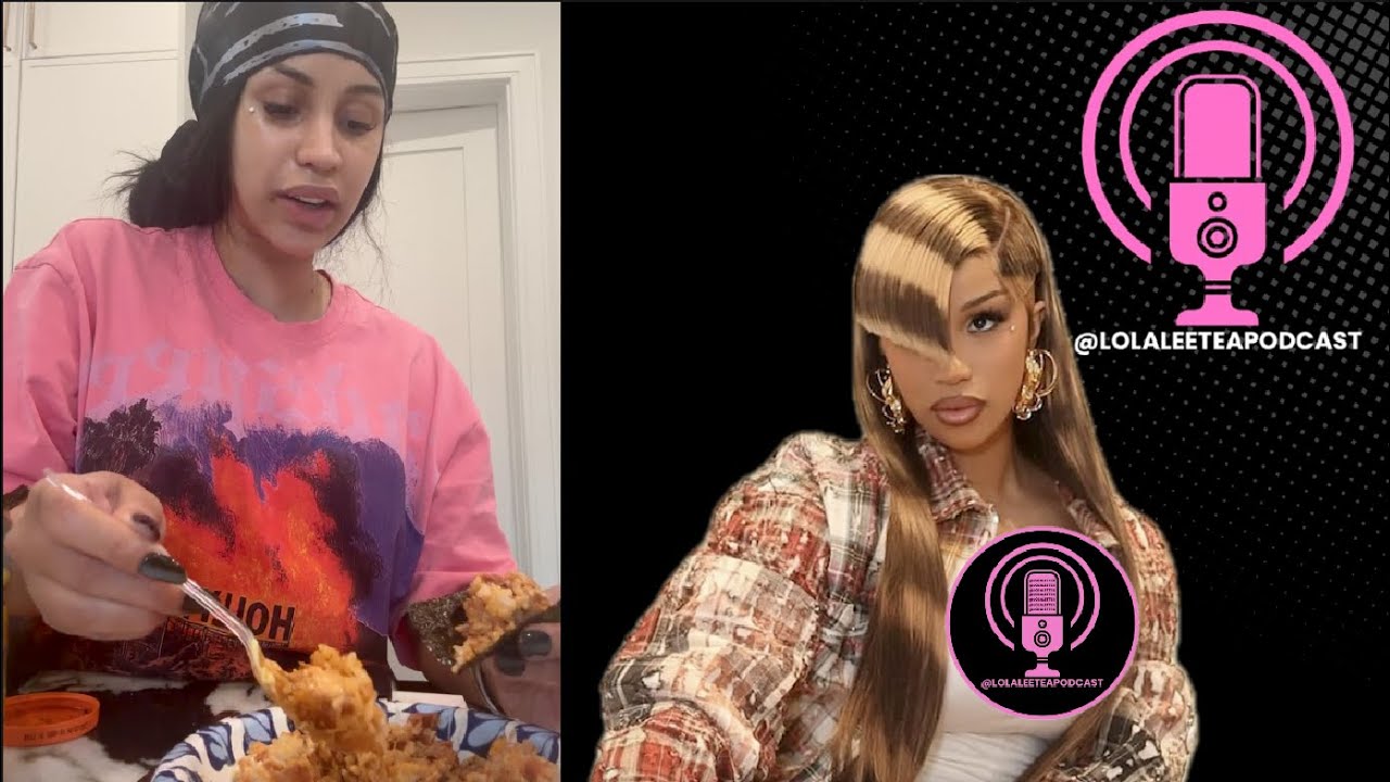 Cardi B trying the viral Spicy Korean Tuna recipe! 08.10.2025