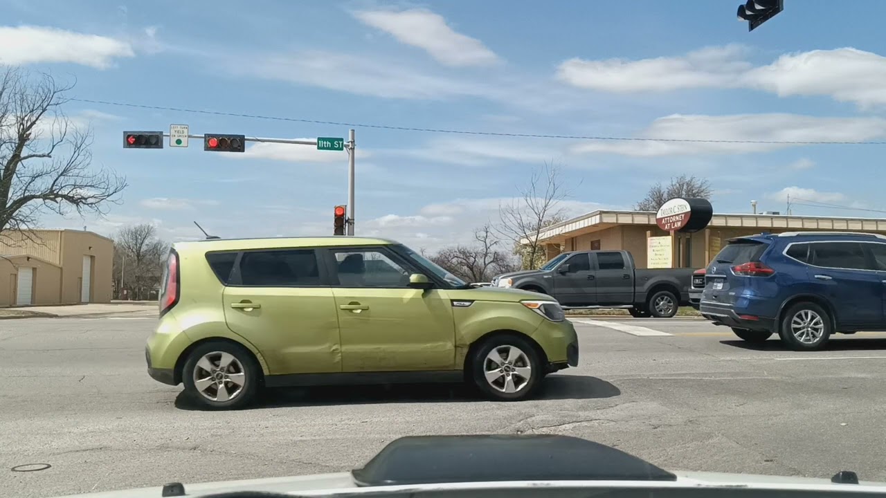 A another Drive in Lawton Oklahoma from the mall