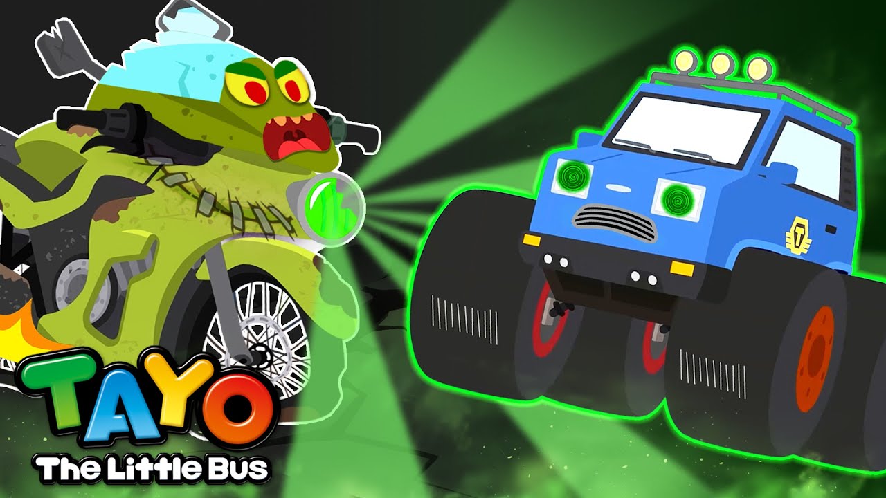 🎃 Zombie Motorcycle Chaos! Rescue team, on the move! | Tayo Halloween Movie for Kids | Rescue Team