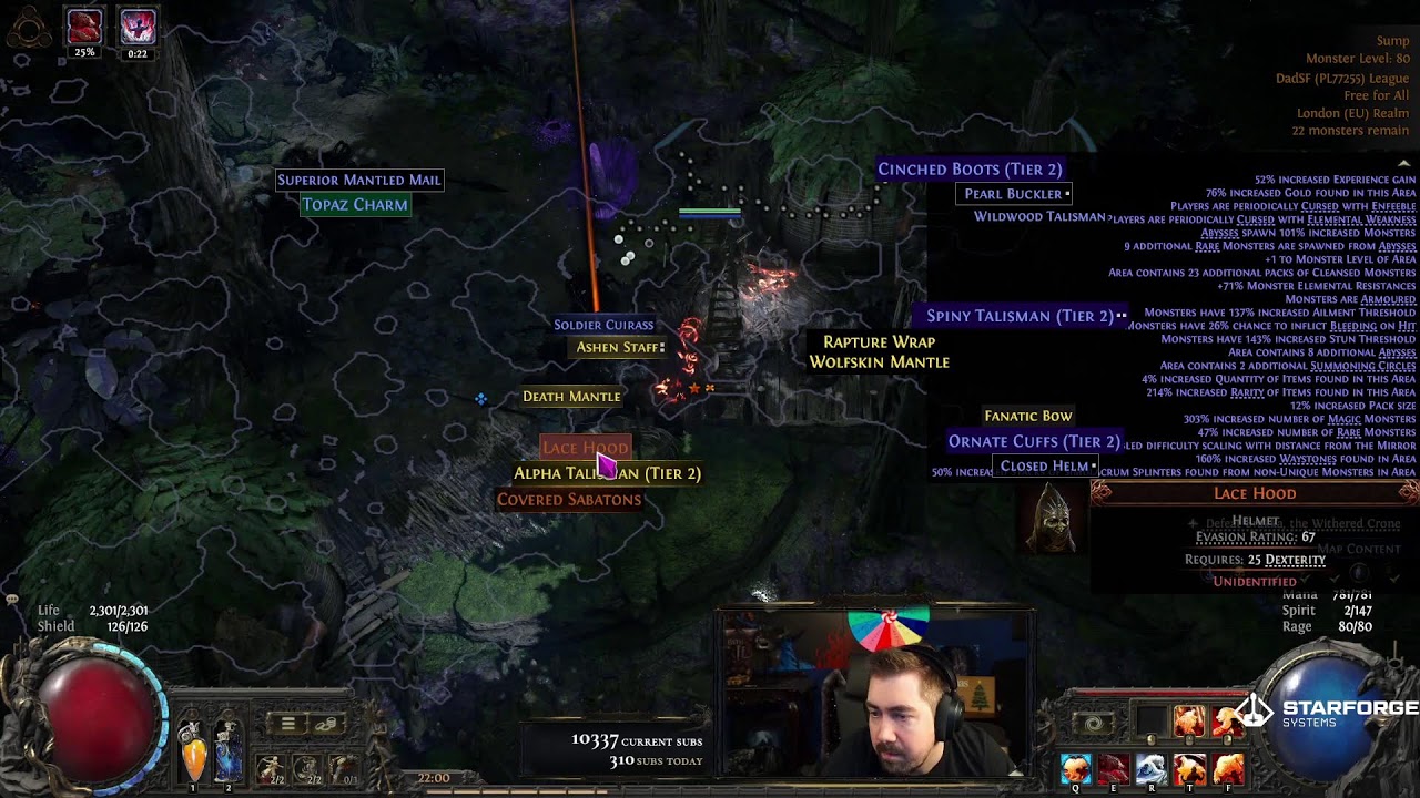 🐻THIS BUILD IS INSANE, MONSTERS FIND ME UNBEARABLE🐻 🐻|  !Displate !Starforge !Maxroll