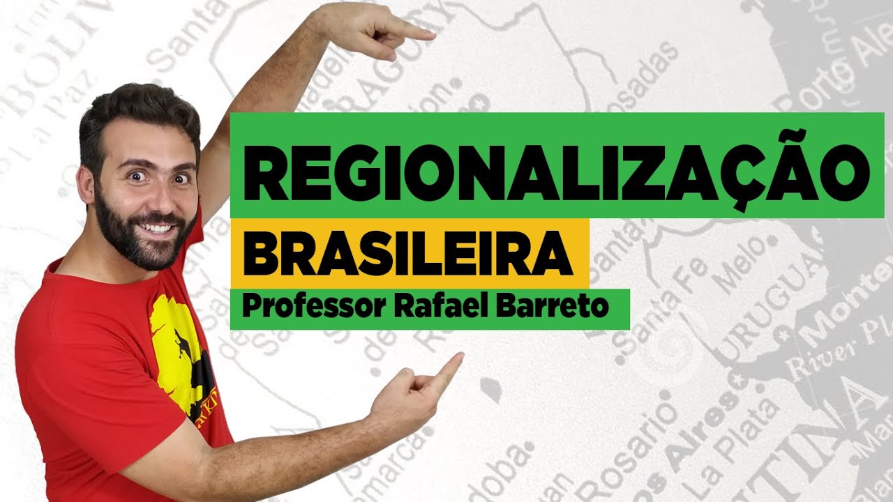 REGIONALIZA&Ccedil;&Atilde;O BRASILEIRA - 5 MACRORREGI&Otilde;ES, 3 COMPLEXOS REGIONAIS, 4 BRASIS DE MILTON SANTOS
