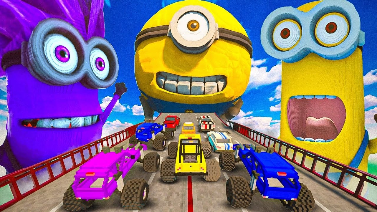 Carros vs MINIONS (o mais malvado) no Teardown Mods