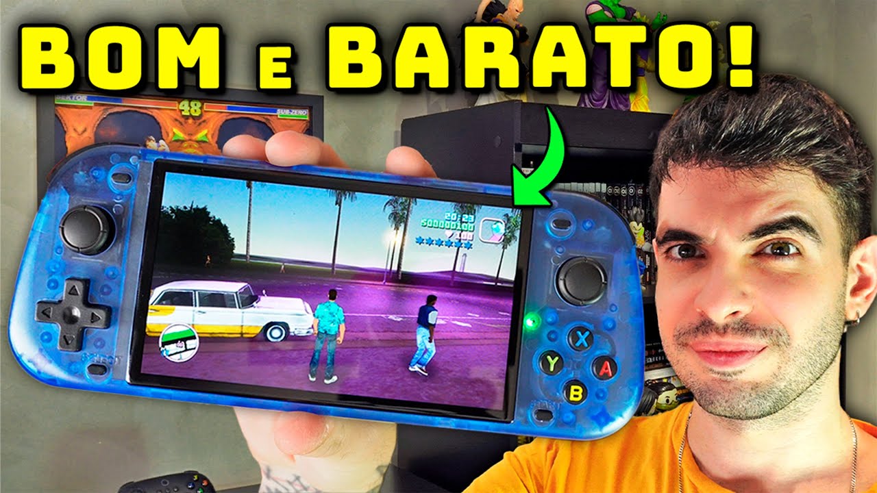 Comprei um Portátil BARATO que roda GTA Vice City e mais! (Review R50S)