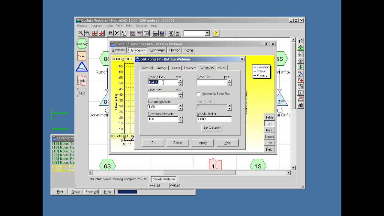HydroCAD Webinar 312: HydroCAD-10 Outlet Devices