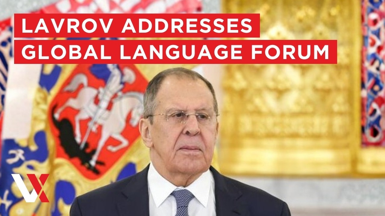 LIVE | Lavrov Delivers Speech At Ministerial Conference Of Russian Language Organisation | VERTEX