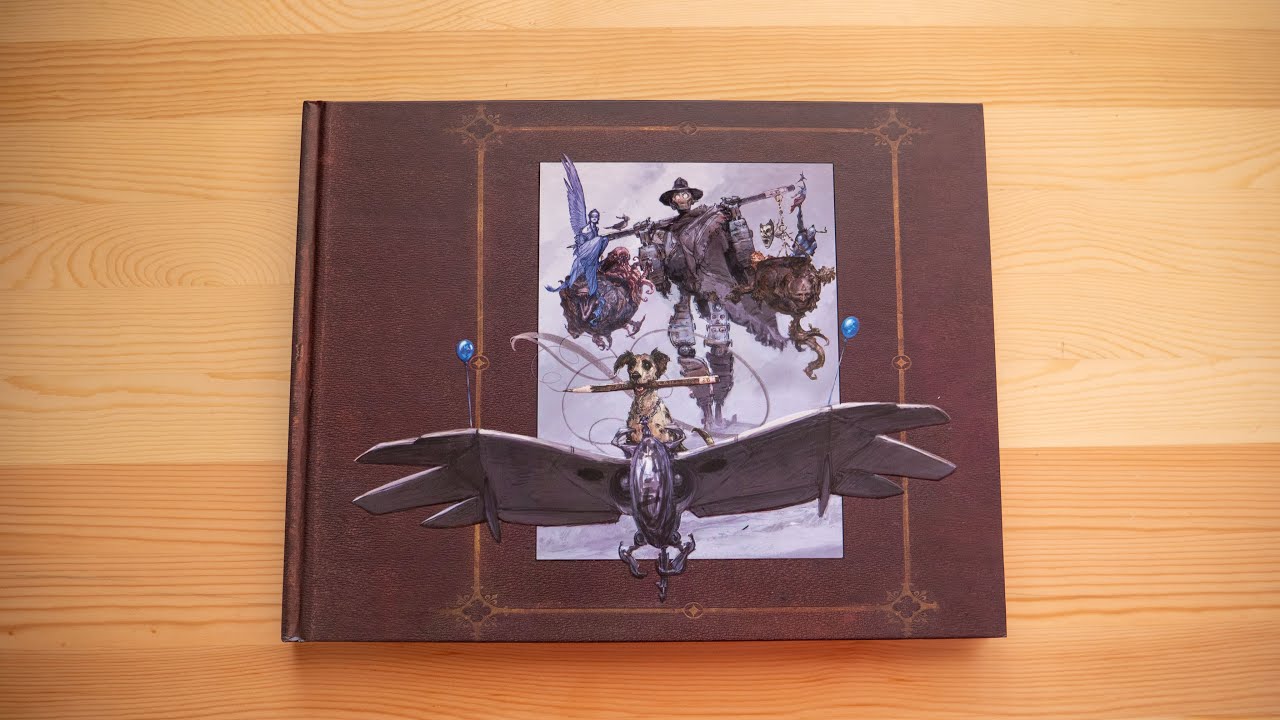 Iain McCaig's Once Upon a Time in the Sketchbook (book flip)