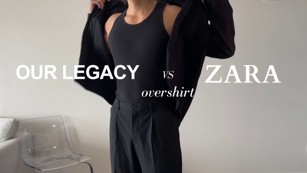 Is the OUR LEGACY Over shirt worth it? | 4 Outfit ideas