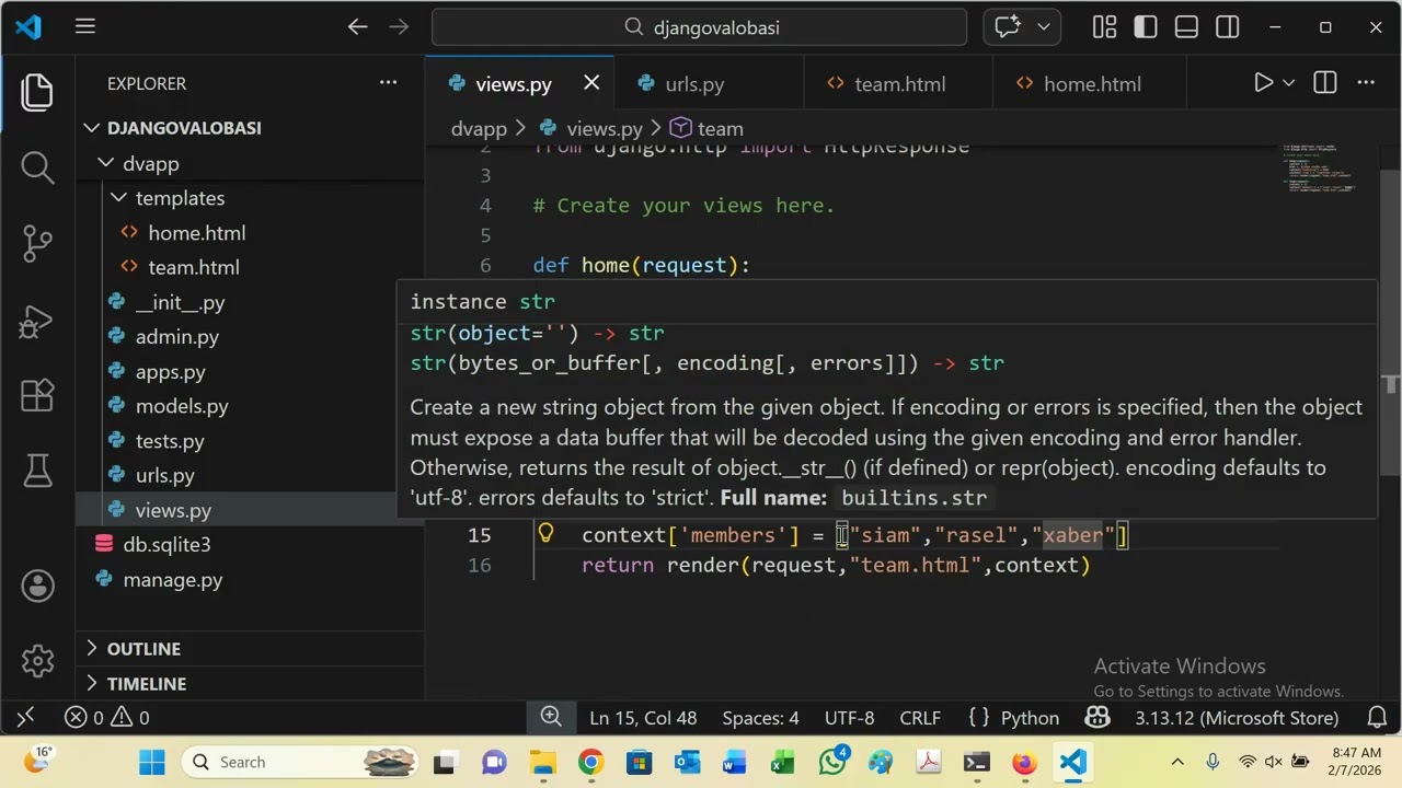 13. use context for list