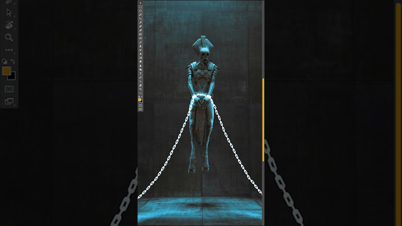I used just 2 photos for this photo manipulation!