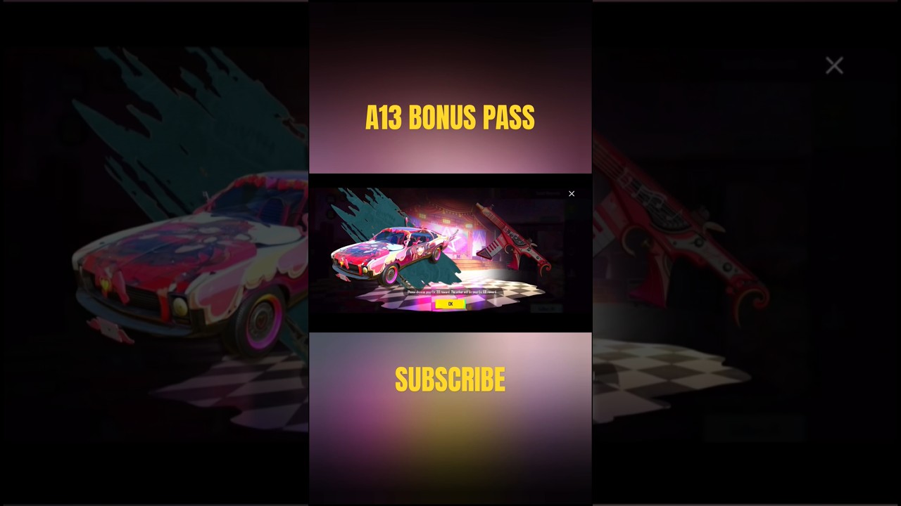 😱 A13 BONUS PASS MAX OUT