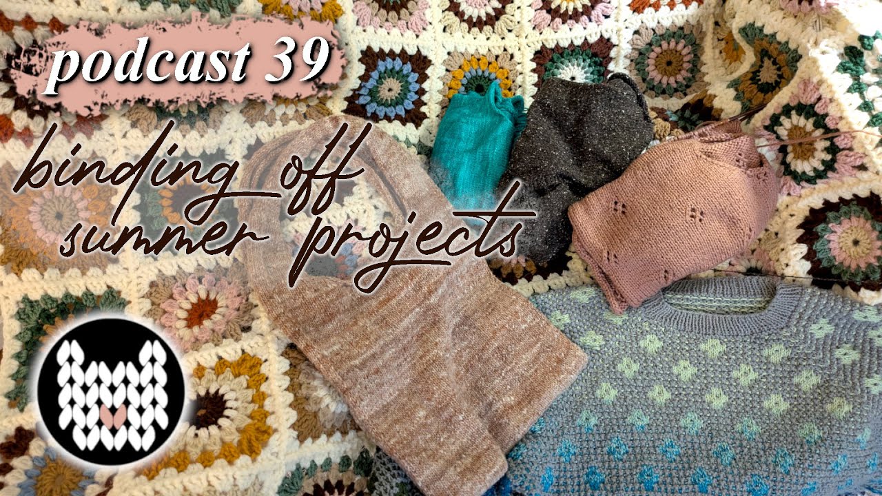 weaving in seasonal loose ends 🌻🪡🍂 - The Copycat Stitch - Ep. 39