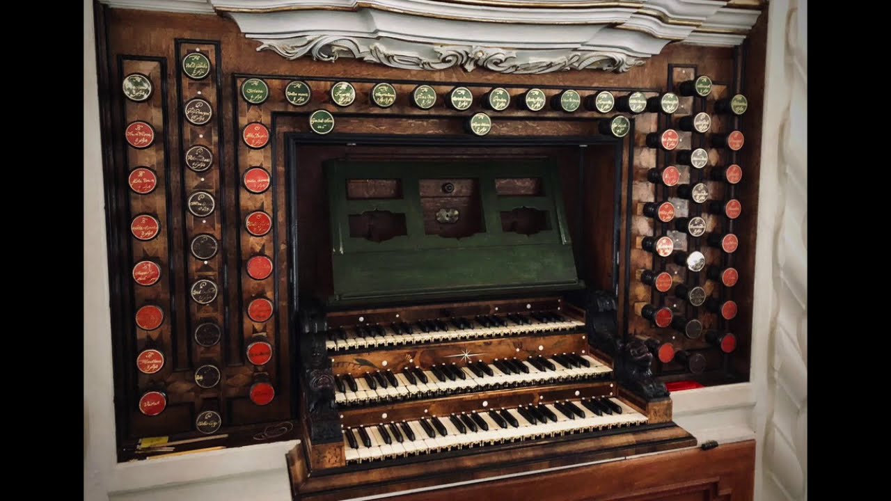 Ewald Kooiman plays Bach on the 1728 Trost Organ in Waltershausen
