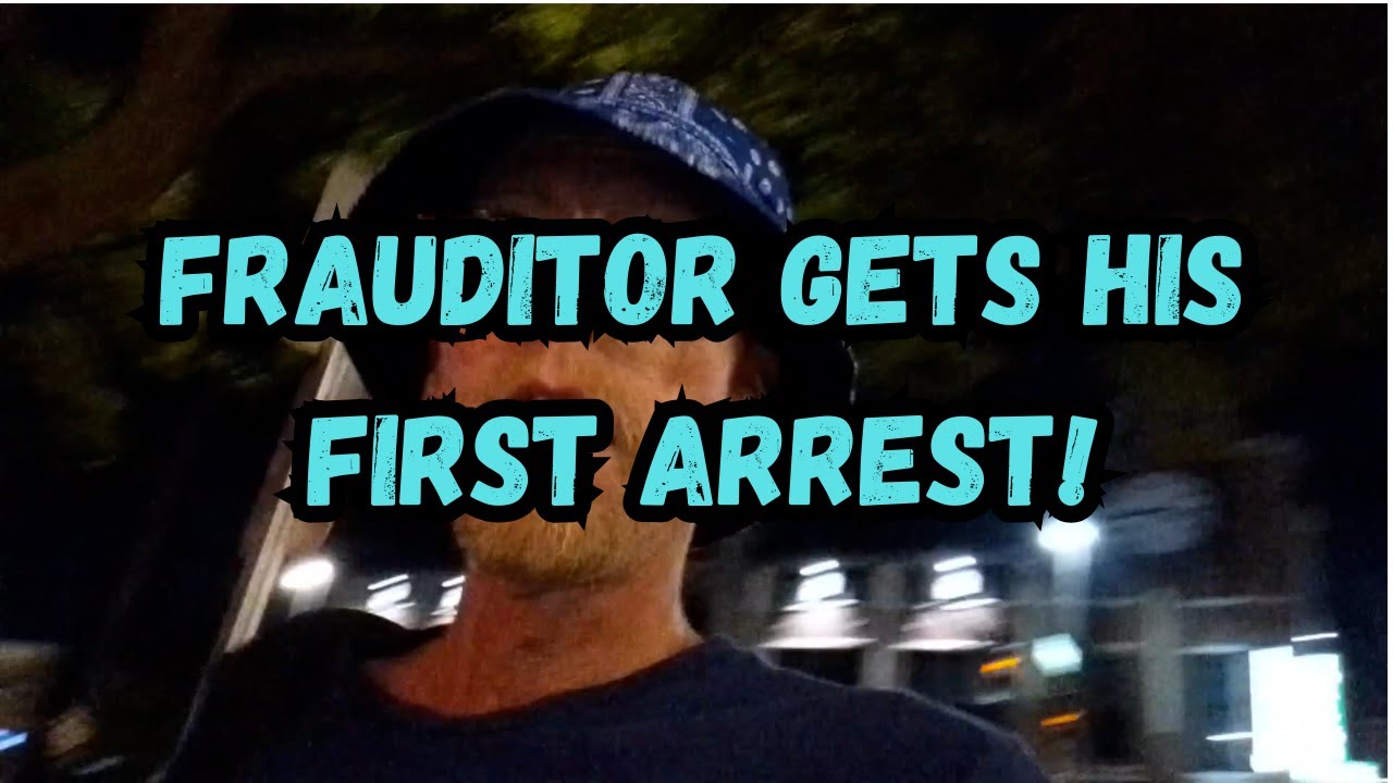 Frauditor gets his first arrest