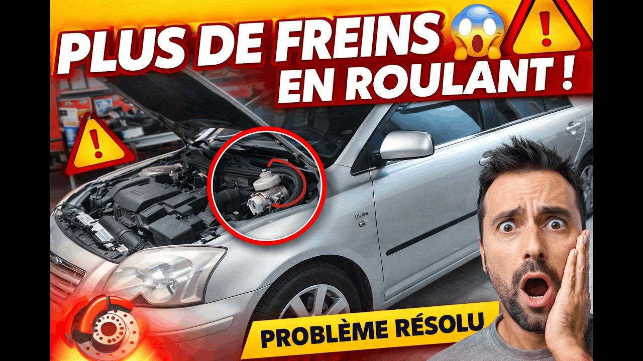 Pédale de frein très dure