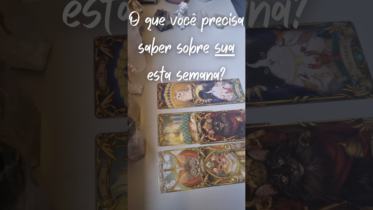 TIRAGEM: ⚠️ O que você PRECISA saber SOBRE SUA SEMANA!