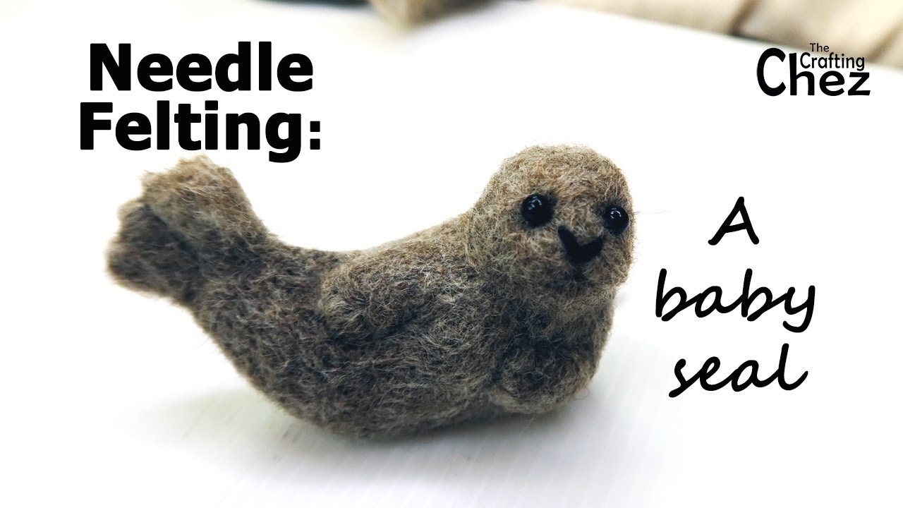 Needle Felting: the Seal